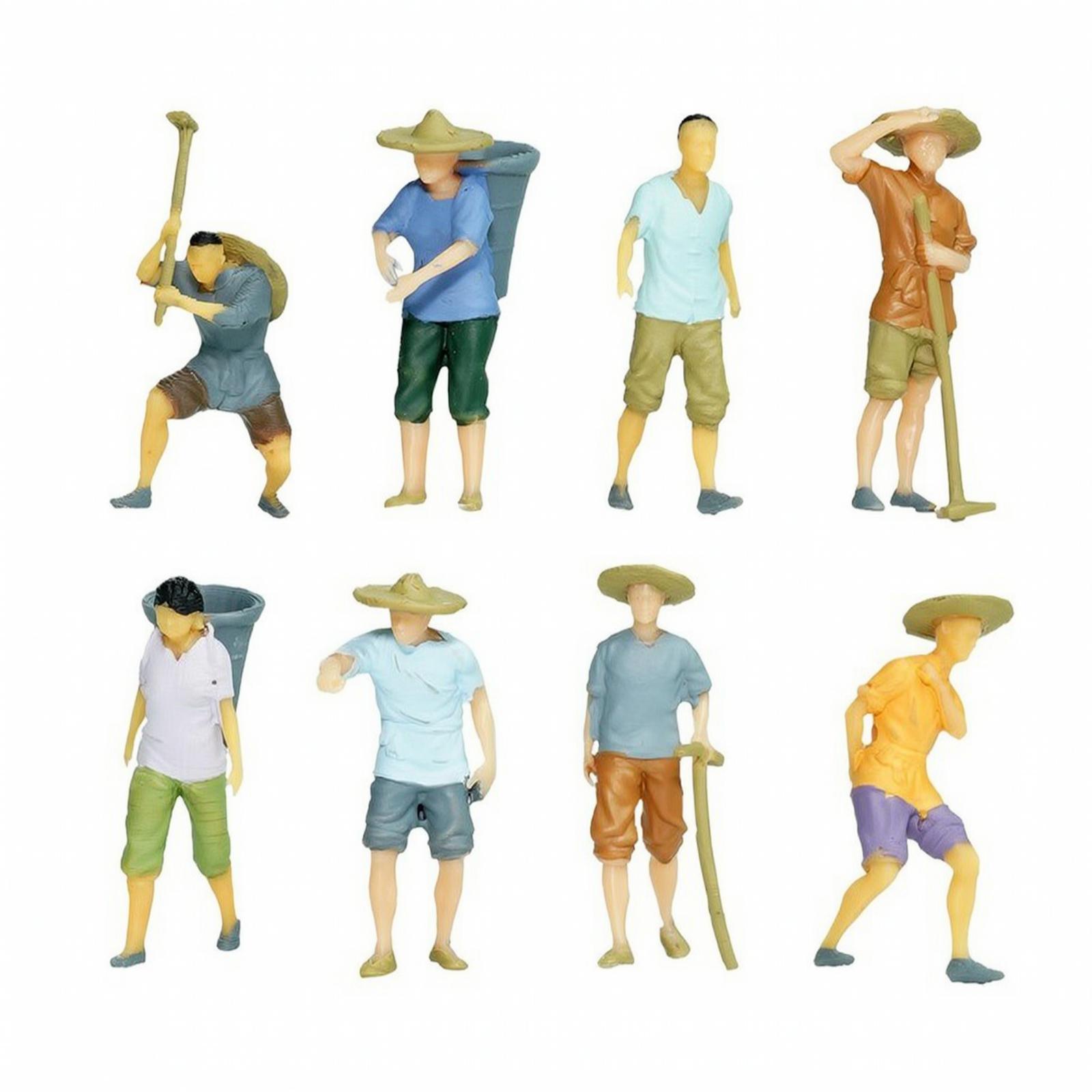 Agriculture Farming Details - Figura dettagliata di scena agricola, scala
