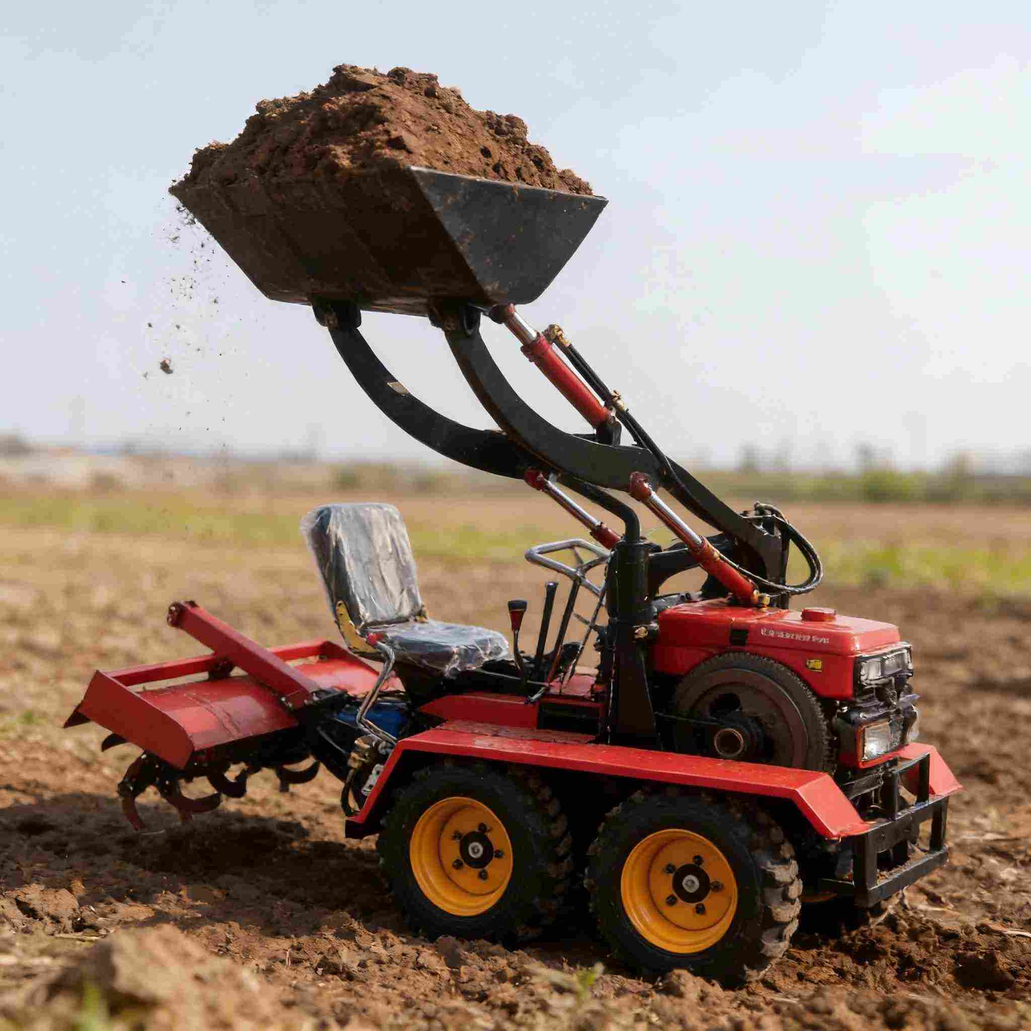 Agriculture Farming Tool - Coltivatore per piccoli trattori, utilizzabile come