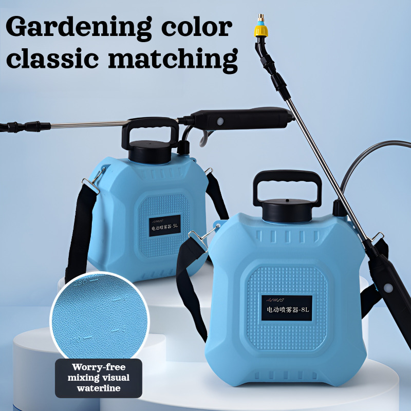 Agriculture Farming Tool - 5L/8L USB Ricaricabile Annaffiatoio Elettrico Portatile