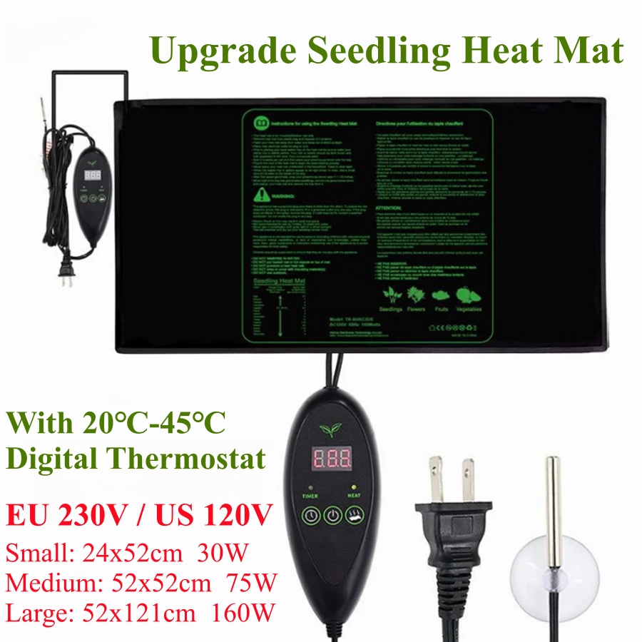 Seedling Heat Mat - 3 dimensioni aggiornamento tappetino termico per