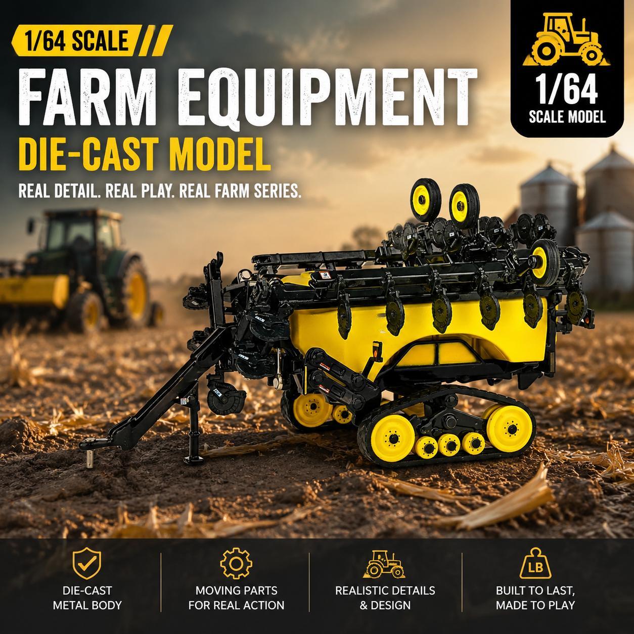 Agriculture Farming Details - Modello in scala 1:64 di un