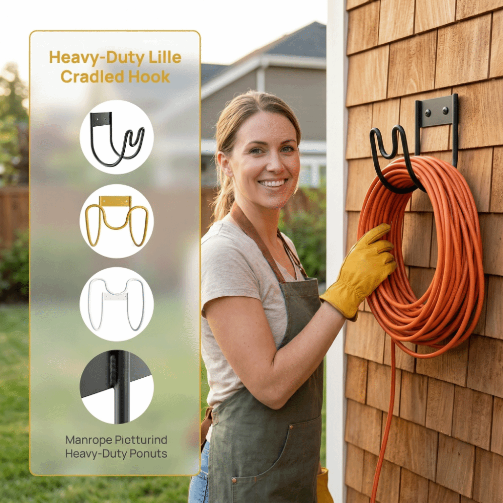 Gardena Hose Flex - Supporto per tubo da giardino resistente
