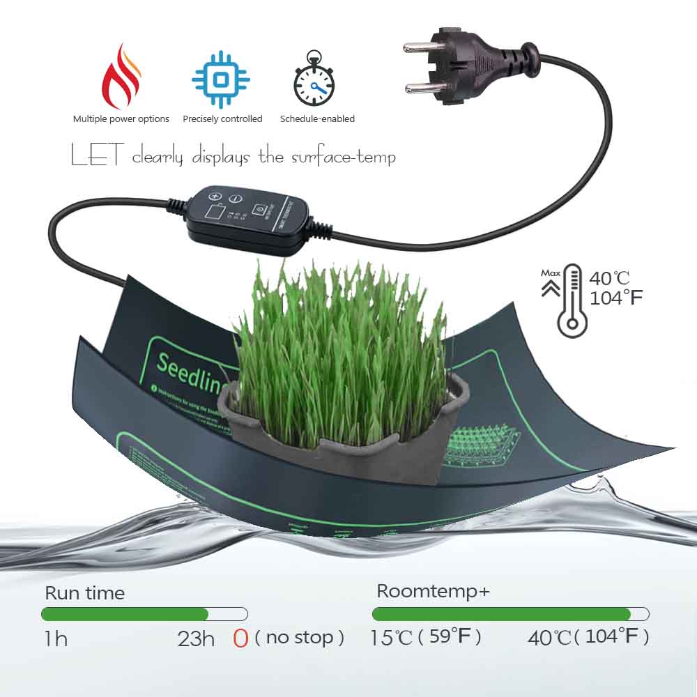 Cuscinetto riscaldante per pia - Seedling Heat Mat recensione e prezzo