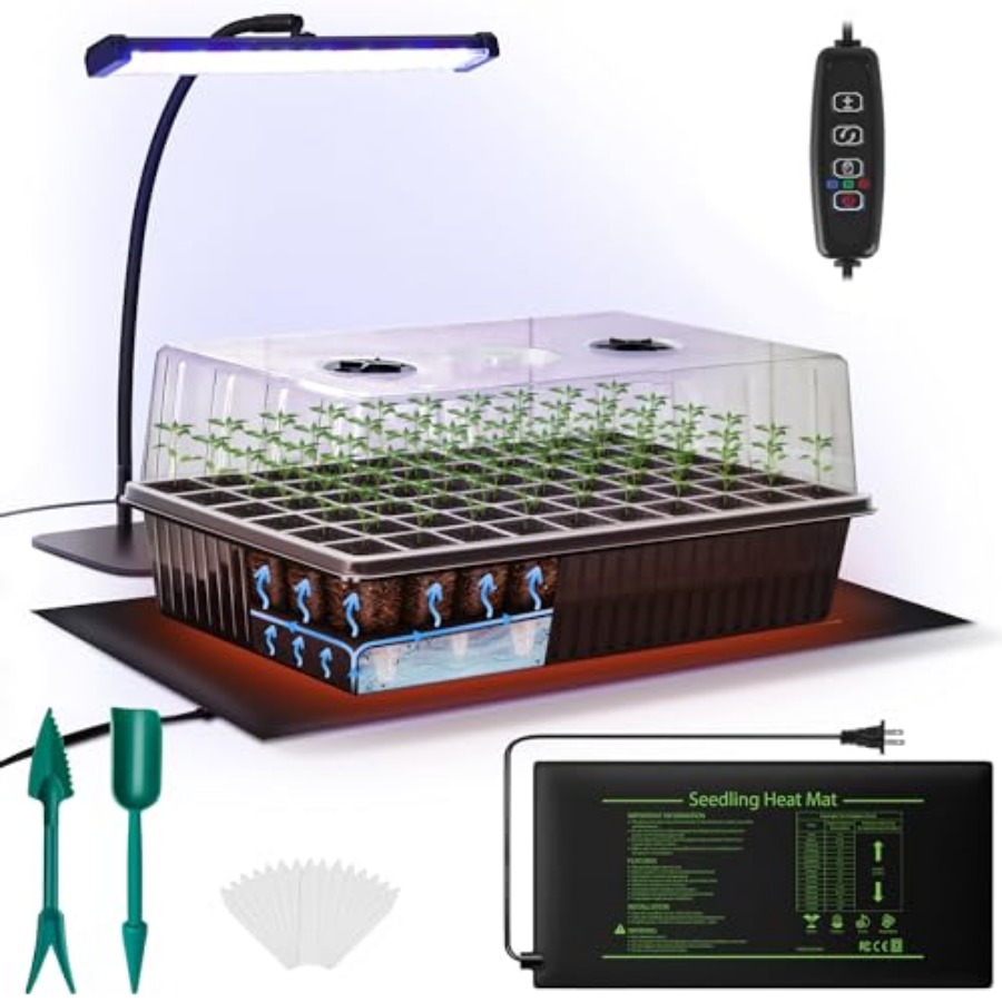 Kit di Germinazione Semi a 60  - Seedling Heat Mat recensione e prezzo