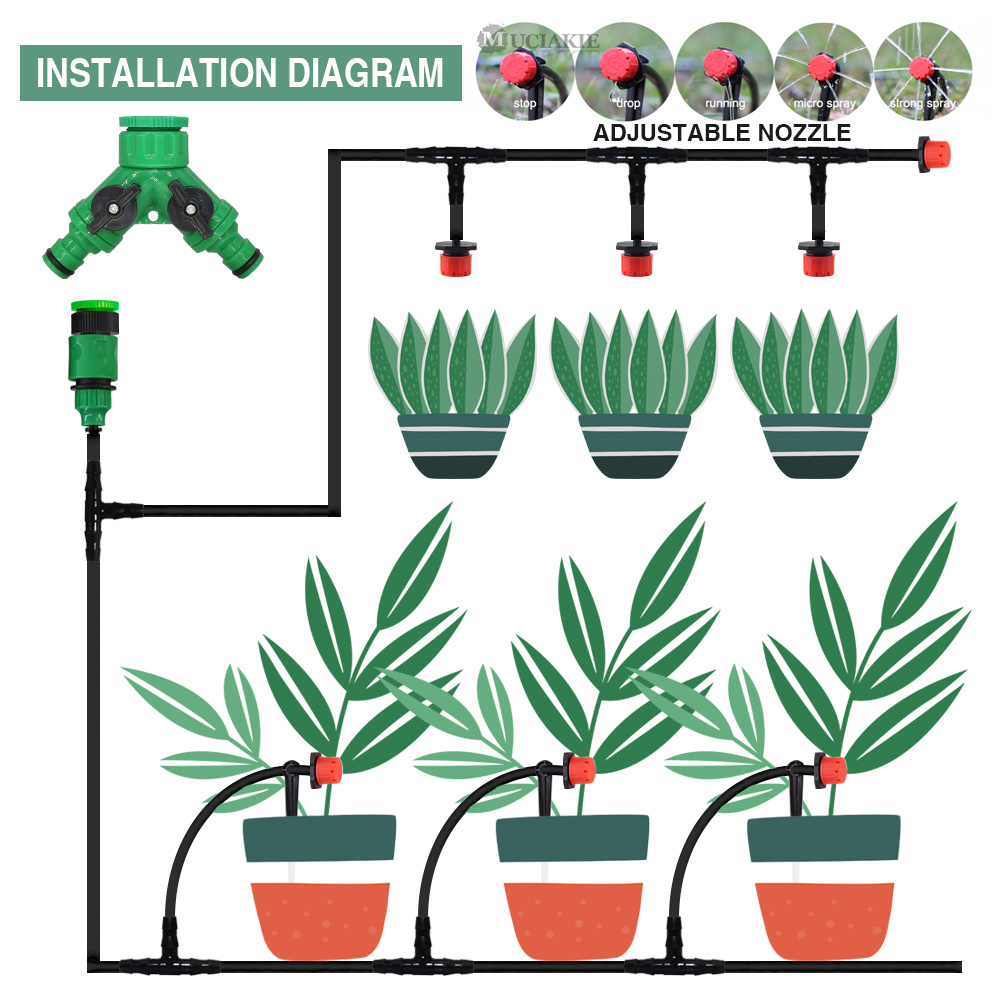 50-5M 1/4 ''gocciolatori regol - Irrigation Drip Tape recensione e prezzo