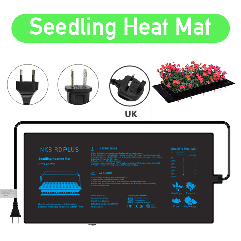 20.75x10CM EU/US/UK/AU Plug Se - Seedling Heat Mat recensione e prezzo