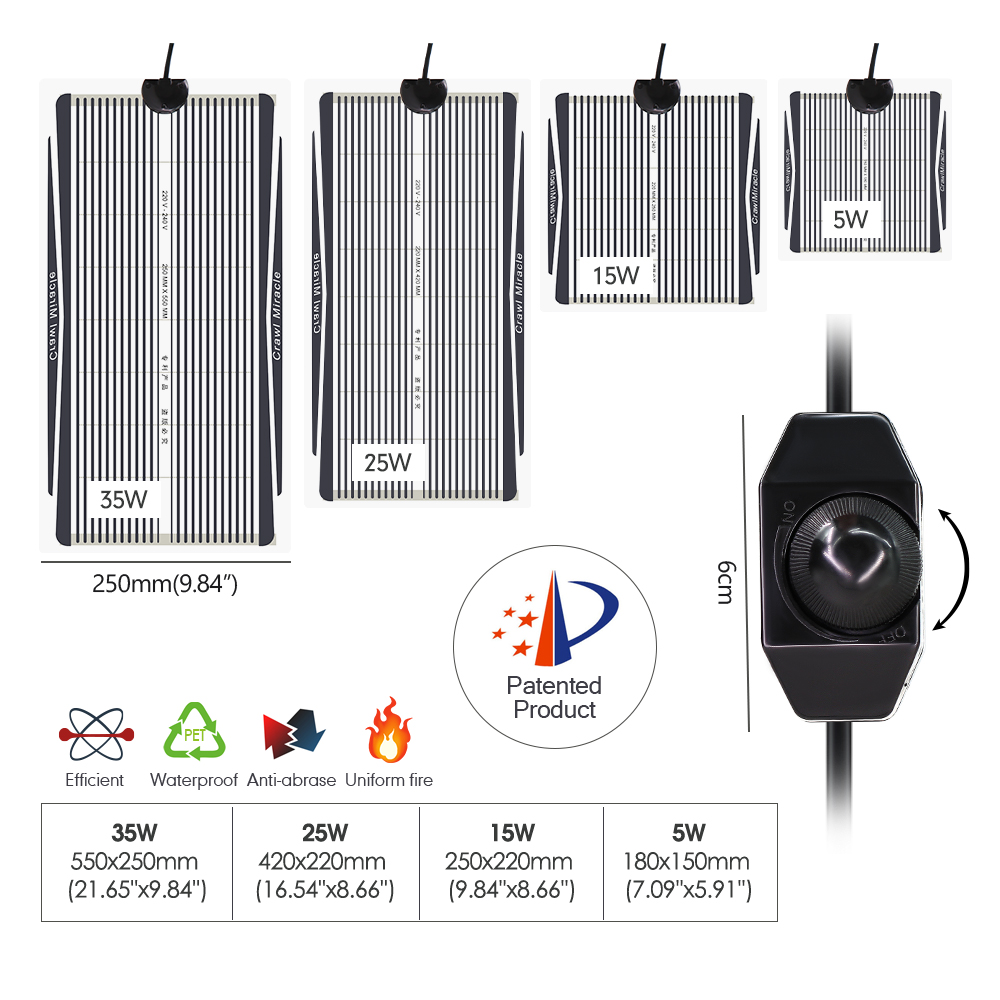 EU/AU/UK/US Materiale in grafe - Seedling Heat Mat recensione e prezzo