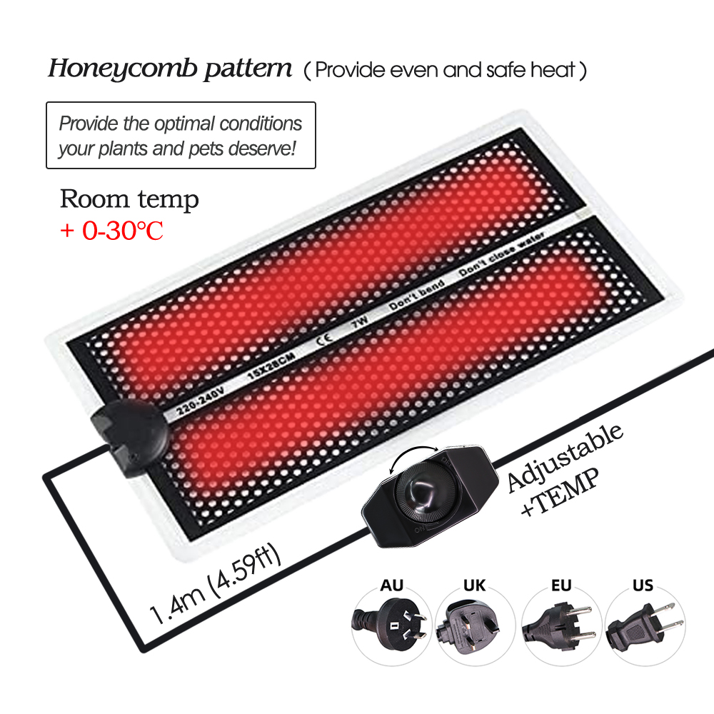 Tappetino riscaldante per pian - Seedling Heat Mat recensione e prezzo